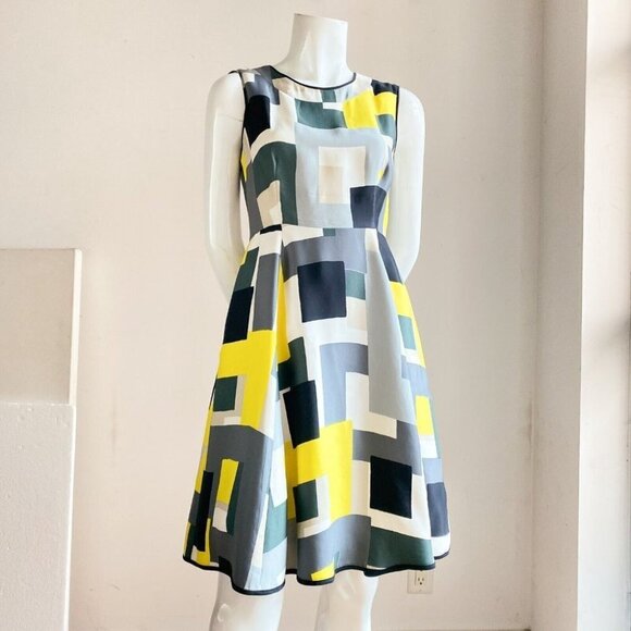 Kate Spade Dress in Loden Manhattan  City Blocks As Seen On GLEE 4 - Picture 2 of 9